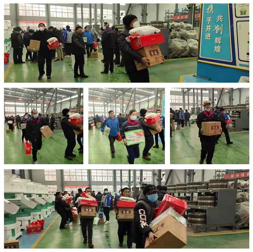 迎新春 送福利——章丘豐源機(jī)械給員工送春節(jié)福利啦 迎新春 送福利——章丘豐源機(jī)械給員工送春節(jié)福利啦